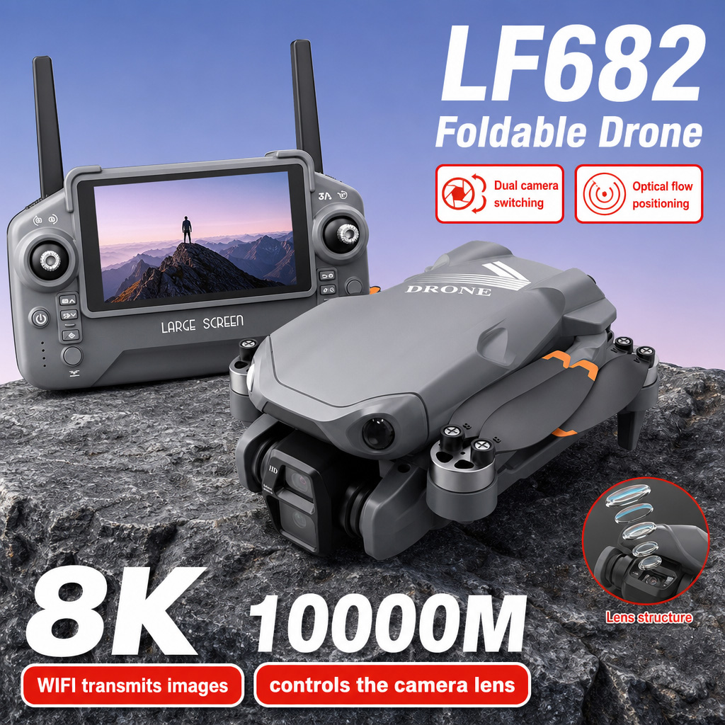Hava Fotoğrafı LF682 Drone 8K  - Dji Drone Mini 3 incelemesi ve fiyatı