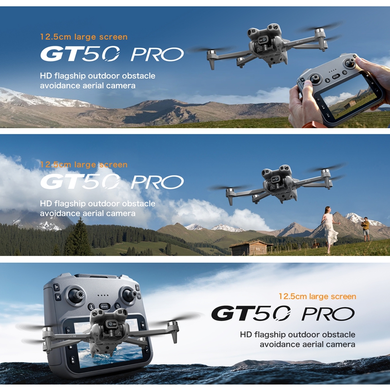 GT50 Mini Drone Çift Kamera 8K - Jjrc Drone X12 incelemesi ve fiyatı